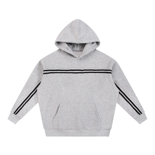 Striped hoodie streetwear-Dripfits apparel
